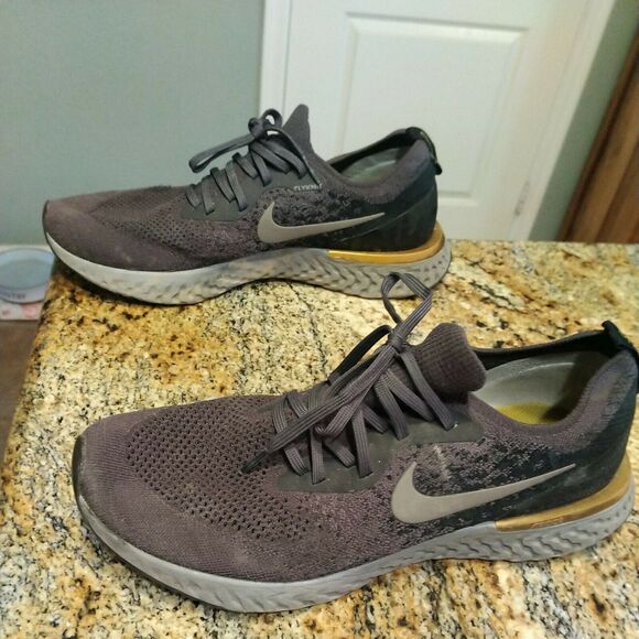 Nike Epic React Flyknit Charcoal Grey Running Shoes AQ0067-009 Mens 12 main image 9